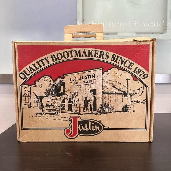 Justin Brown Cowgirl Boots - Picture 8 of 8